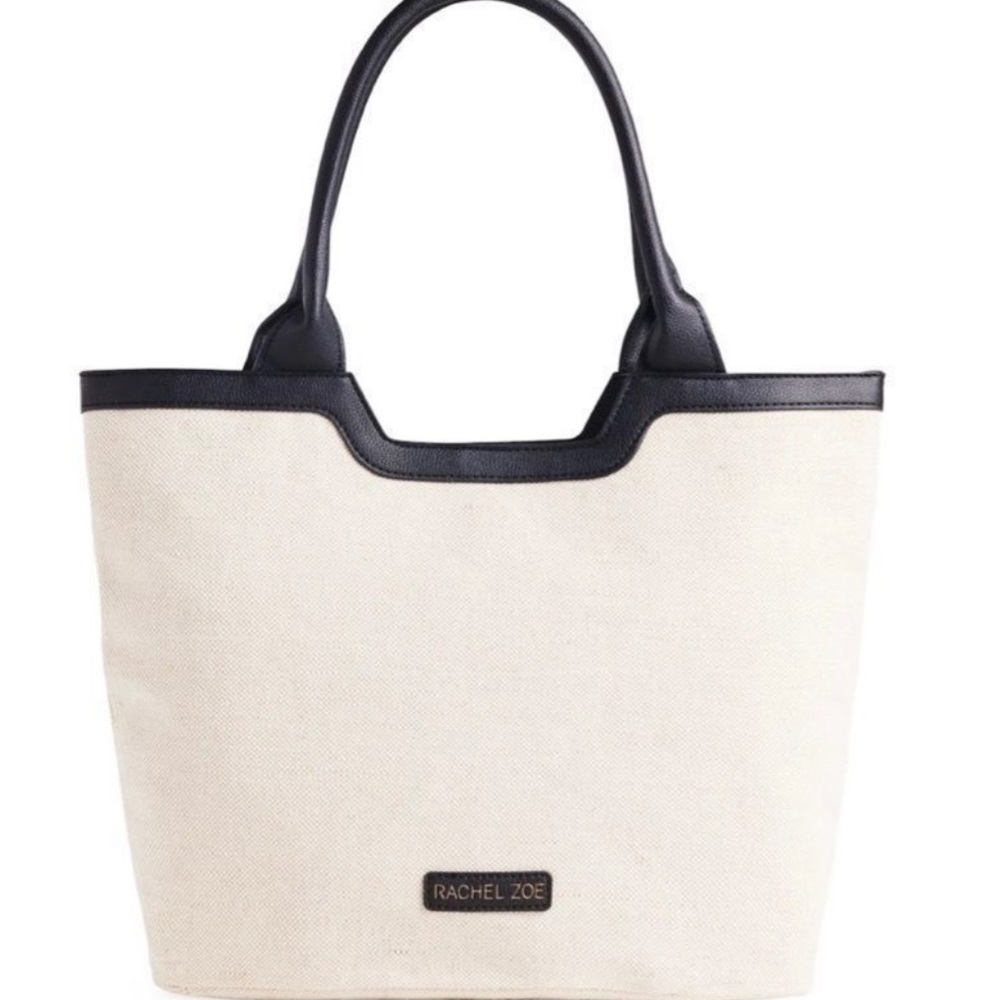RACHEL ZOE Linen Blend Haohadlan Shoulder /
Tote Bag NWOT
